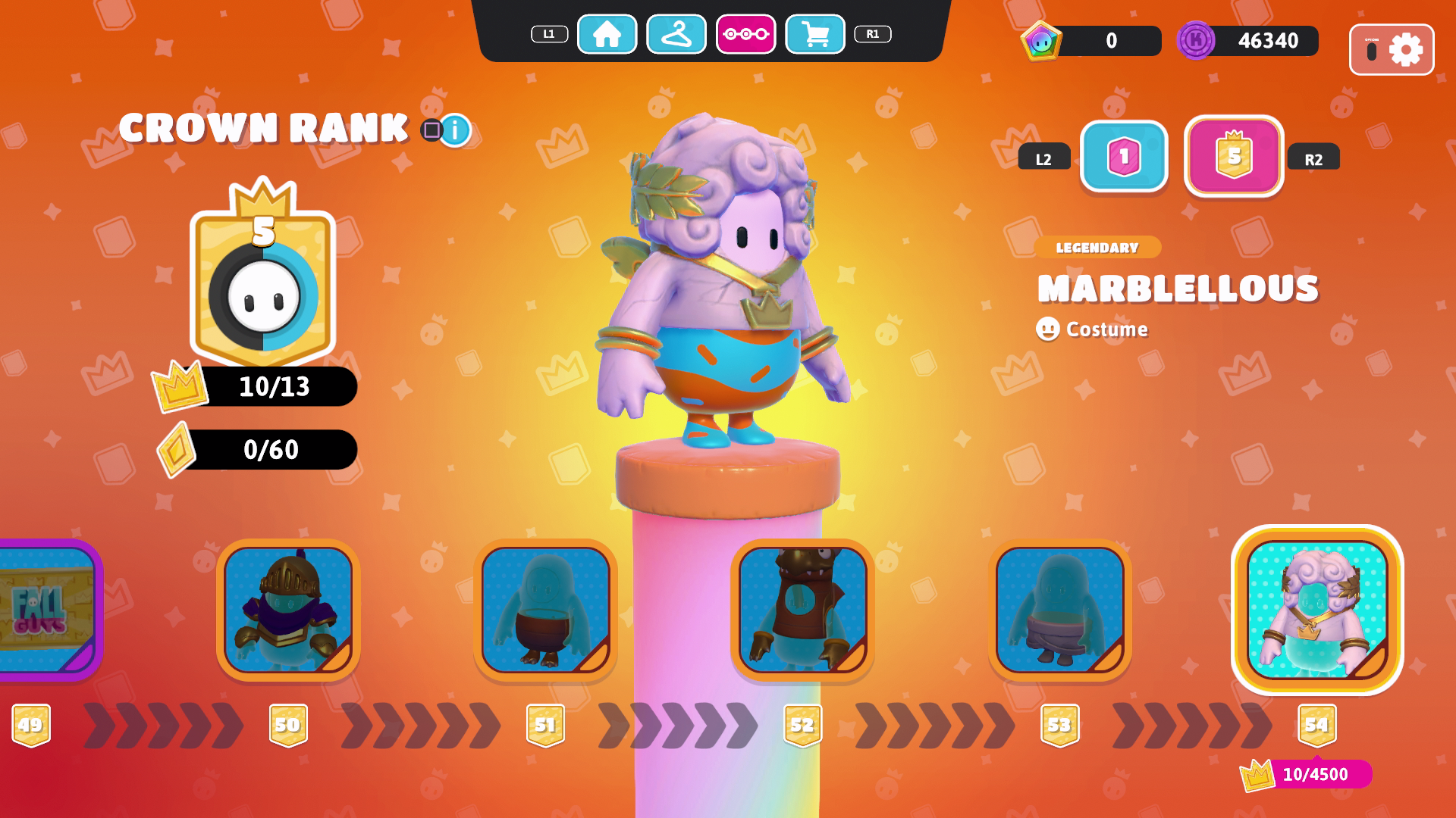 Fall Guys Crowns, Crown Shards and Crown Rank defined Gamerstail